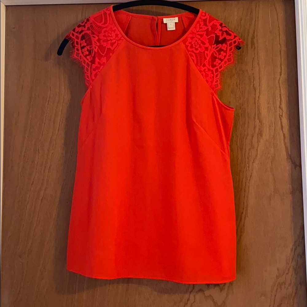 *2 for $10* J Crew lace blouse
